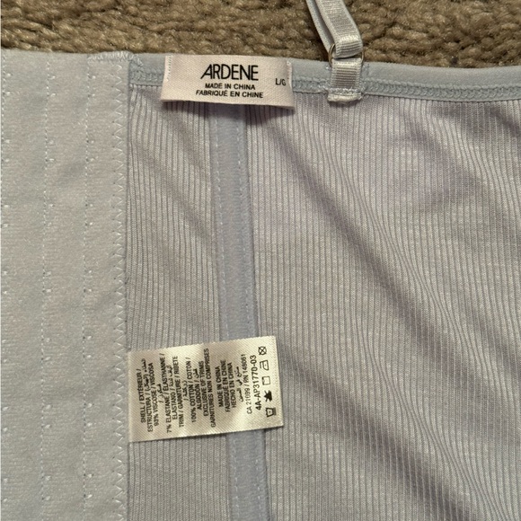 NWT Baby Blue Bustier Top Size Large - Picture 6 of 8